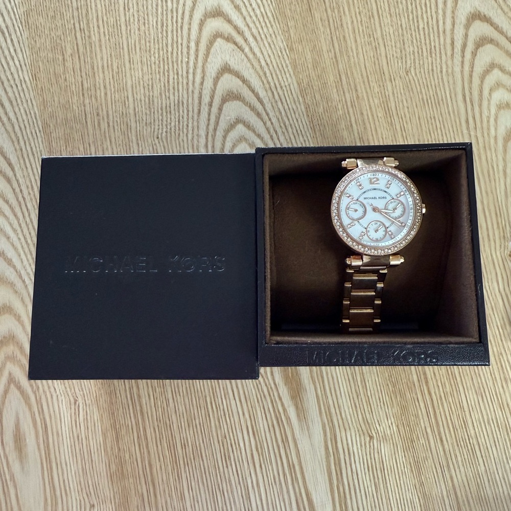 Michael Kors Rose Gold Watch